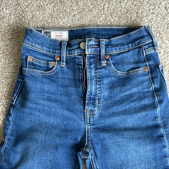 GAP cigarette High rise jeans - Picture 4 of 5